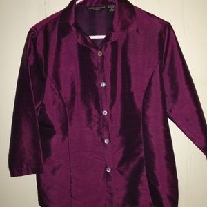 Impressions Button down Top